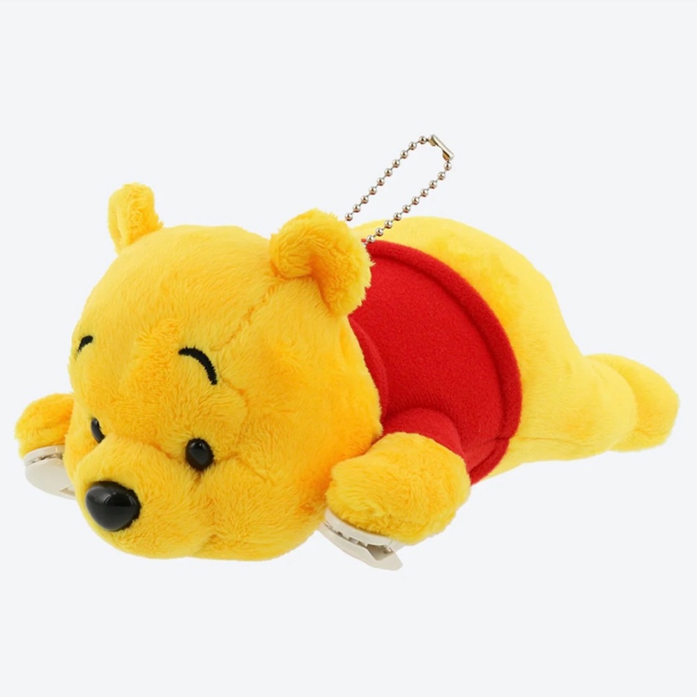 Tokyo Disney Resort Large Winnie the Pooh Shoulder Plush/Bag Charm, NWT.